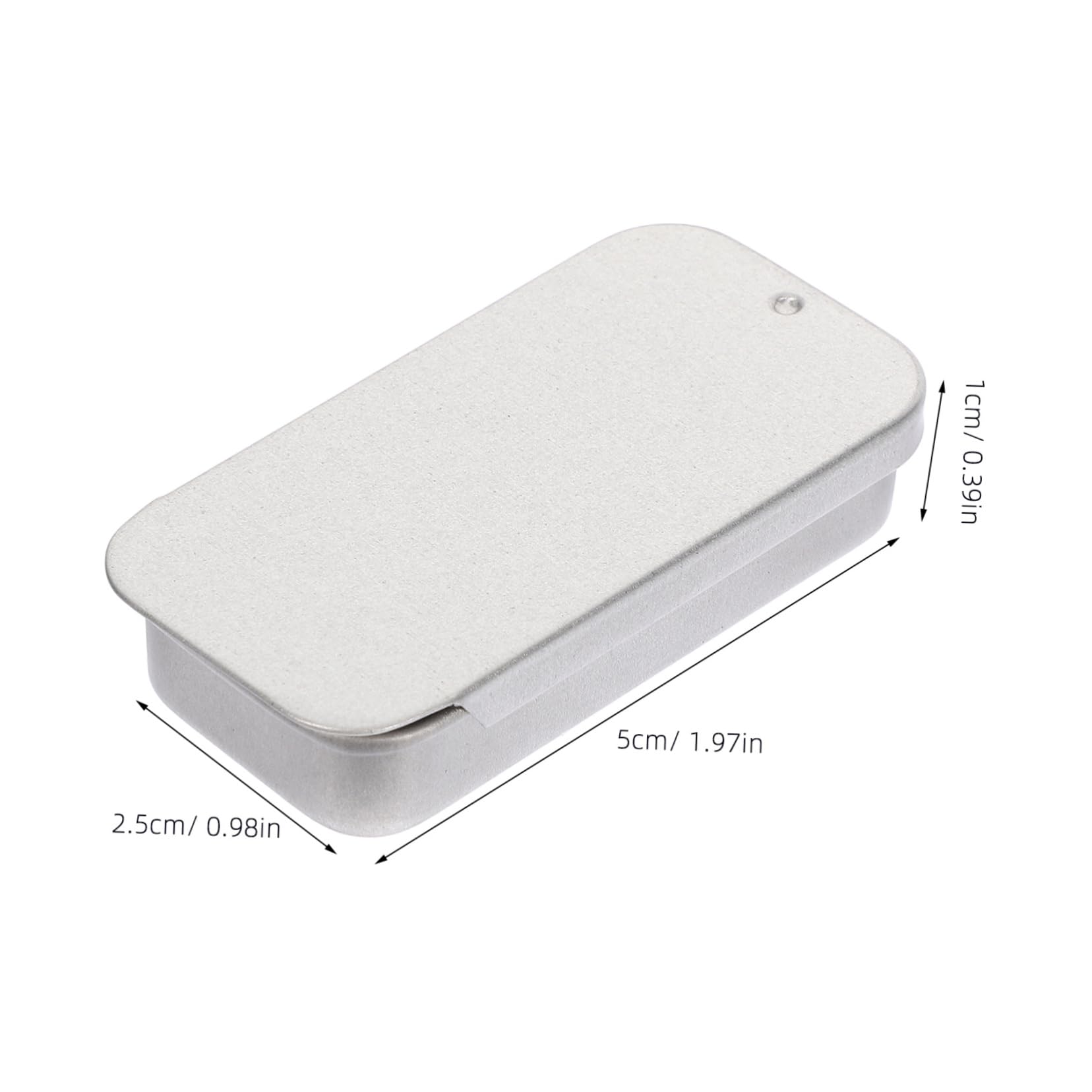 Amazon.co.jp: Holibanna 小さな スライド トップ 缶 リップ バーム 缶